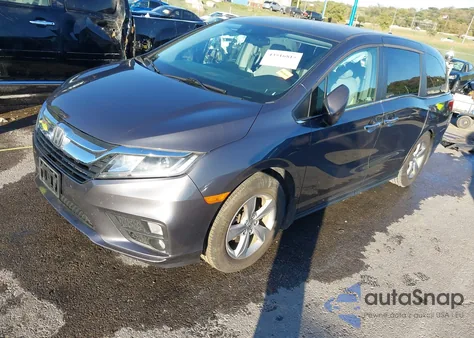 2019 Honda Odyssey Ex from USA, damaged, VIN 5FNRL6H55KB119121